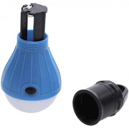 LAMPE DE CAMPING A SUSPENSION 3 LED BLEUE