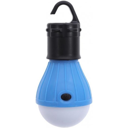 LAMPE DE CAMPING A SUSPENSION 3 LED BLEUE