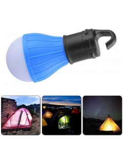 LAMPE DE CAMPING A SUSPENSION 3 LED BLEUE