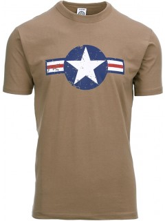 T-SHIRT FOSTEX US AIR FORCE WWII COYOTE