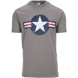 T-SHIRT FOSTEX US AIR FORCE WWII GRIS