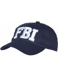 CASQUETTE BASEBALL FOSTEX FBI BLEU/BLANC