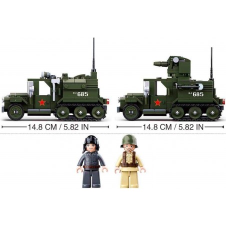 HALF RUSSE SLUBAN ARMY WW2 M38-B0685 (2 en 1)