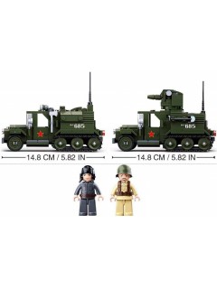 HALF RUSSE SLUBAN ARMY WW2 M38-B0685 (2 en 1)