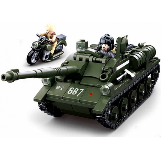 Tank Mini WWII Sluban : King Jouet, Lego, briques et blocs Sluban - Jeux de  construction