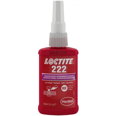LOCTITE 222 - FREIN FILET FAIBLE - VIOLET (50ml)