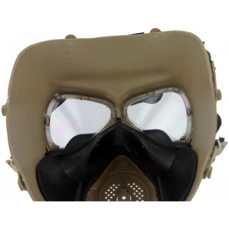 Masque Tactique Airsoft M50 AVEC VENTILATEUR VERT ARMEE