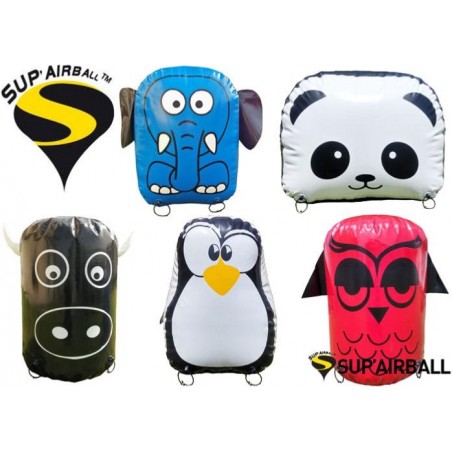KIT 5 OBSTACLES GONFLABLES SUP'AIRBALL KIDS SERIES ANIMAUX (Version Standard)