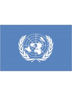 DRAPEAU FOSCO NATIONS UNIES (1x1,5m)