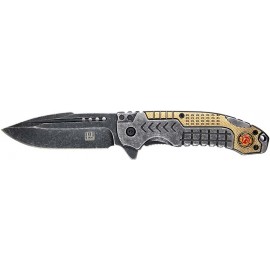 COUTEAU 101 INC FIRE DEPARTMENT + CLIP COYOTE (BF210137 C)