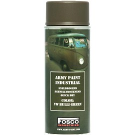 BOMBE PEINTURE MILITAIRE FOSCO VW BULLI GREEN (400ml)