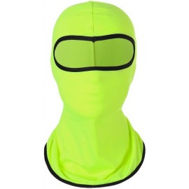 CAGOULE MULTIFONCTION POLYESTER 1 TROU JAUNE FLUO