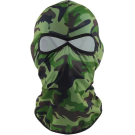 CAGOULE POLYESTER 2 TROUS CAMOUFLAGE VERT