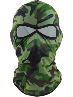 CAGOULE POLYESTER 2 TROUS CAMOUFLAGE VERT