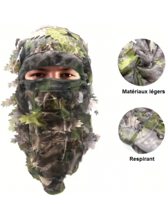 CAGOULE GHILLIE 3D GREEN WOODLAND