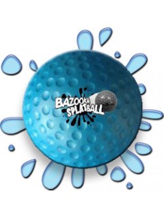 BALLE BAZOOKA BALL SPLAT BLEUE