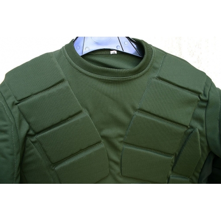 CHEST PROTECTOR BLACK EAGLE OLIVE (Col rond)
