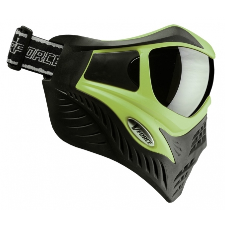 MASQUE VFORCE GRILL THERMAL SC LIME ON BLACK