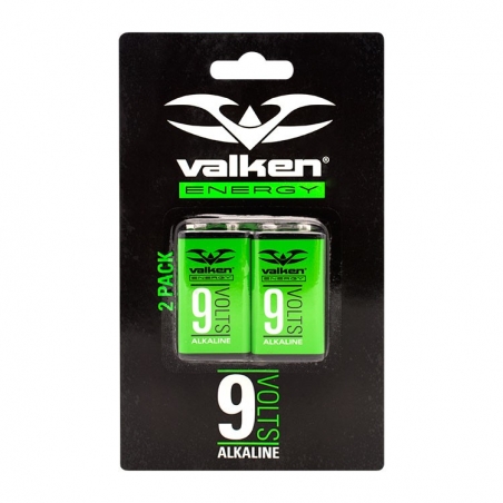 PILE ALKALINE VALKEN 6LR61 9V (Pack de 20)