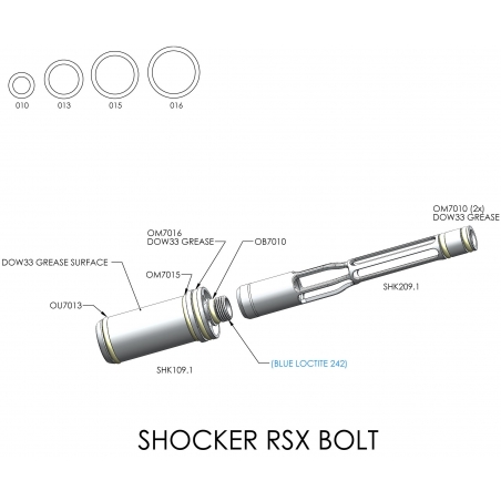 SHOCKER RSX SMART PARTS PINK (Entretien Culasse/Bolt)