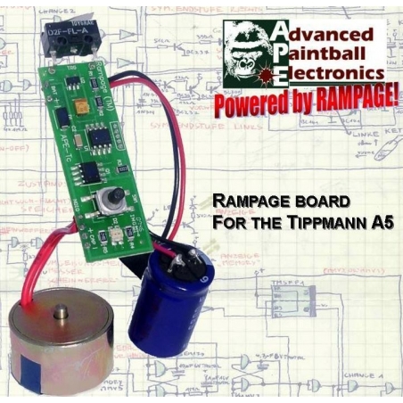 CARTE ELECTRONIQUE APE RAMPAGE TIPPMANN A5 (no selector)
