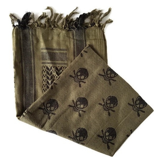 SHEMAGH REPLAY SKULL OLIVE