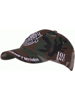 CASQUETTE BASEBALL 101 INC EXTENSIBLE AIRSOFT DIVISION WOODLAND